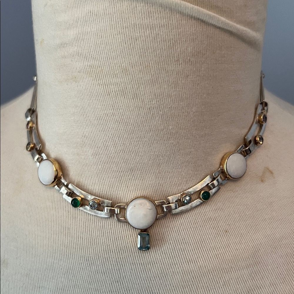Vintage 925 Sterling Silver Necklace